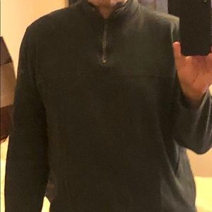 French 1/4 zip sweater.